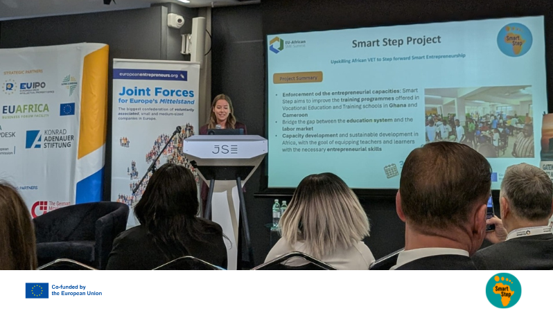 Smart Step Project Showcased at EU–African SME Summit 2025 in Johannesburg​